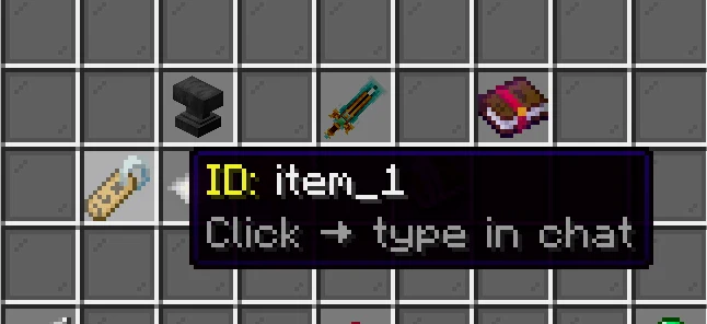 Item catalog