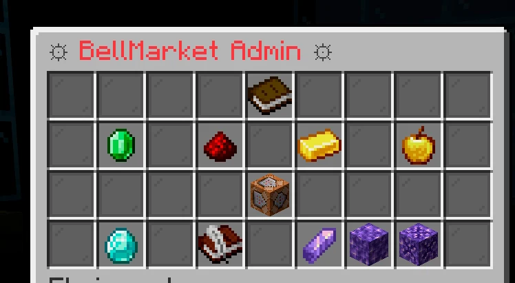 BellMarket Admin panel