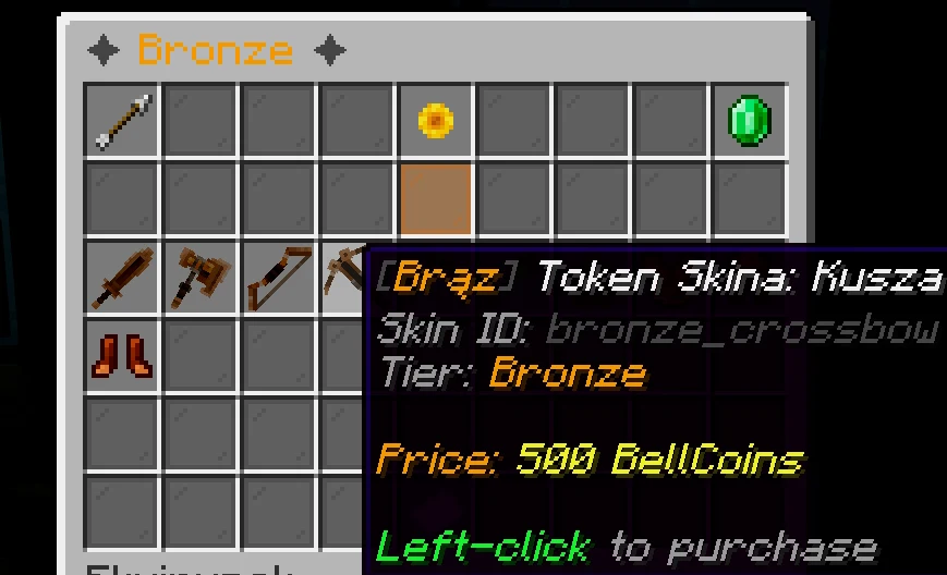 Shop, Bronze category