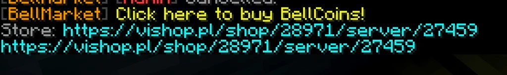 Web store link