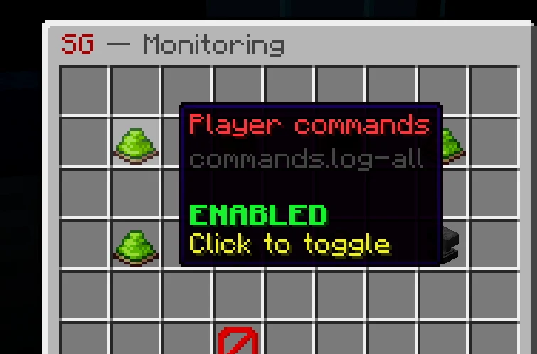 SG monitoring